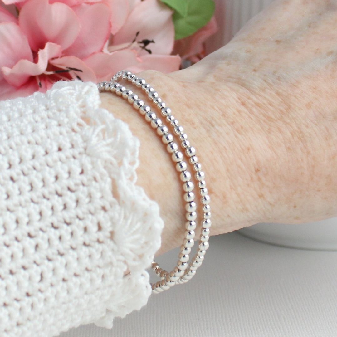 3mm Sterling Silver Stacking Bracelet - L’Essenziale
