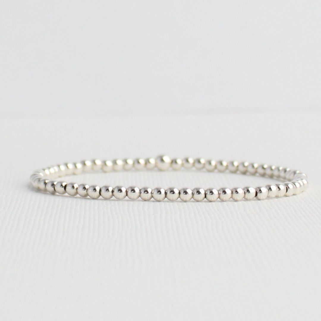 3mm Sterling Silver Stacking Bracelet - L’Essenziale