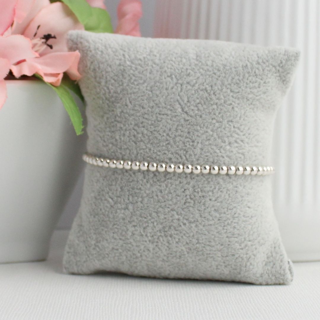 3mm Sterling Silver Stacking Bracelet - L’Essenziale