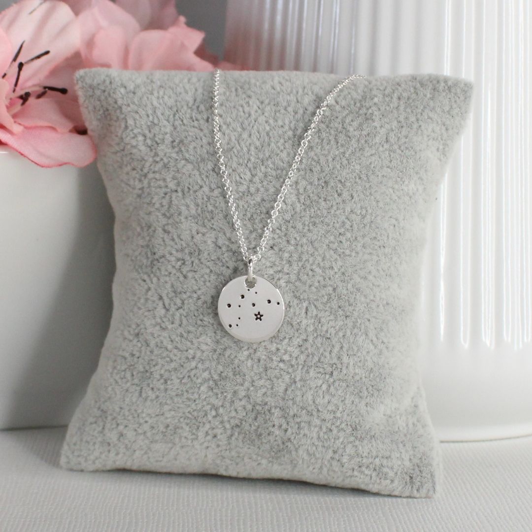 Constellation Pendant Necklace – Aquarius Bella Love Drop