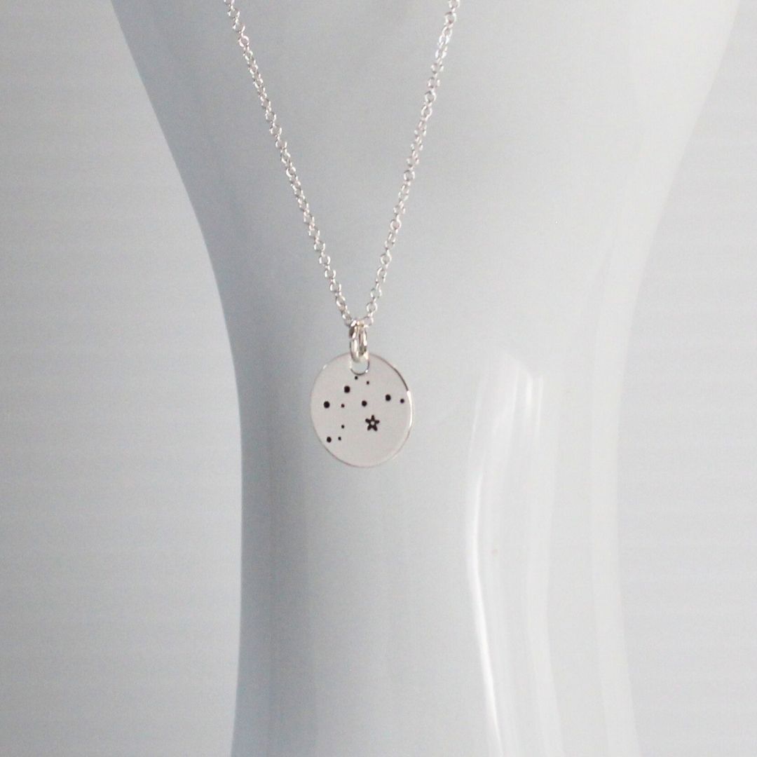 Constellation Pendant Necklace – Aquarius Bella Love Drop