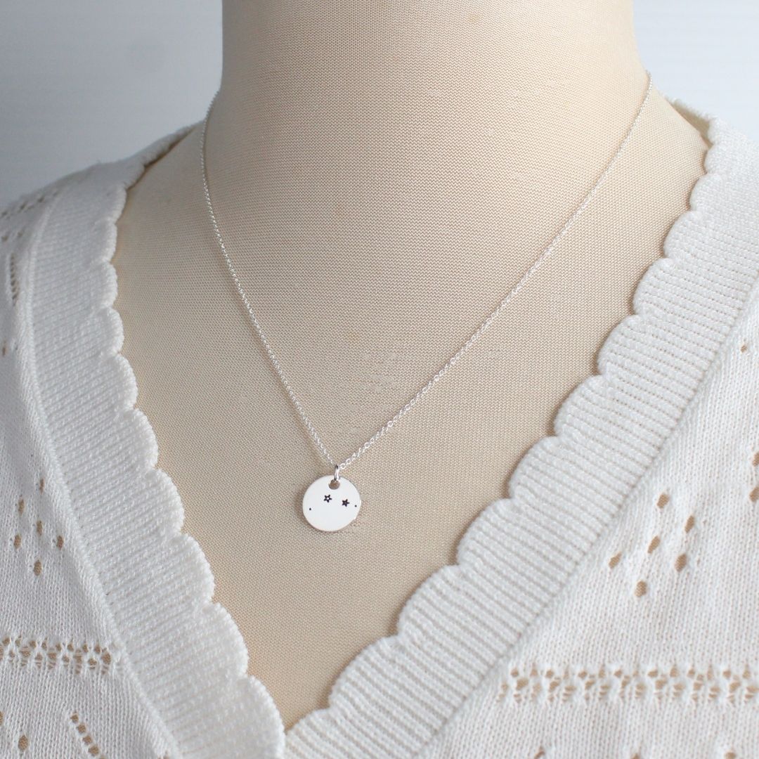 Constellation Pendant Necklace – Aries Bella Love Drop