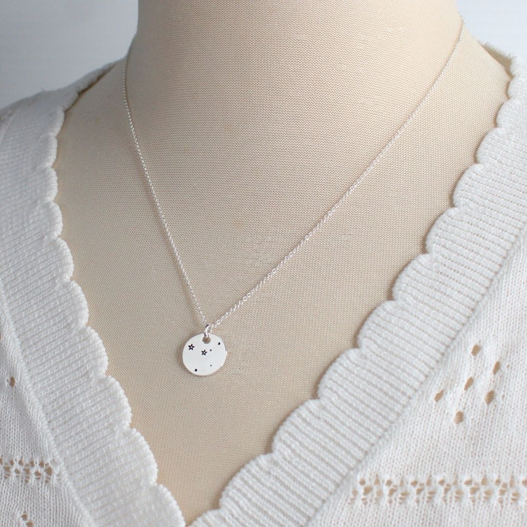 Constellation Pendant Necklace – Cancer Bella Love Drop