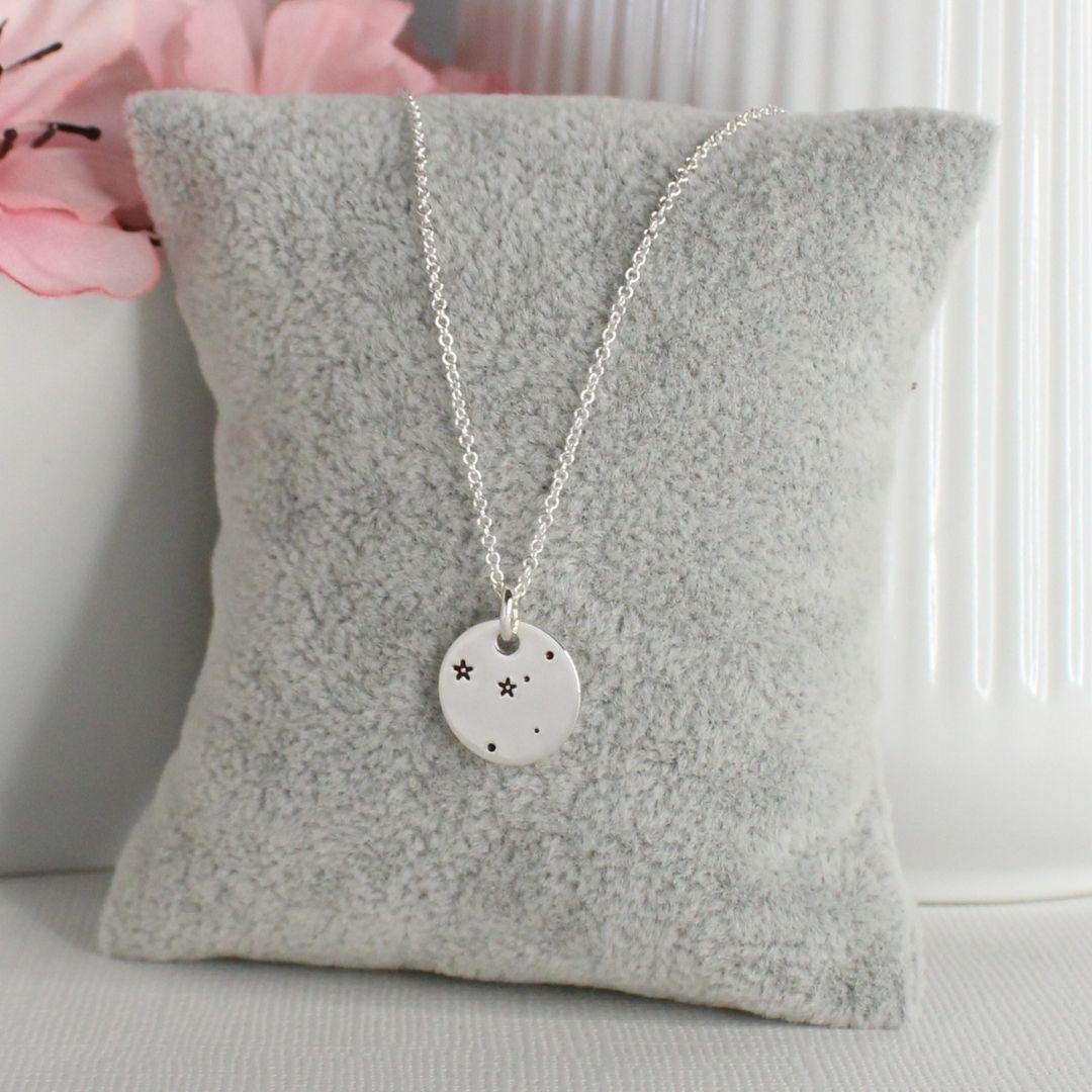 Constellation Pendant Necklace – Cancer Bella Love Drop