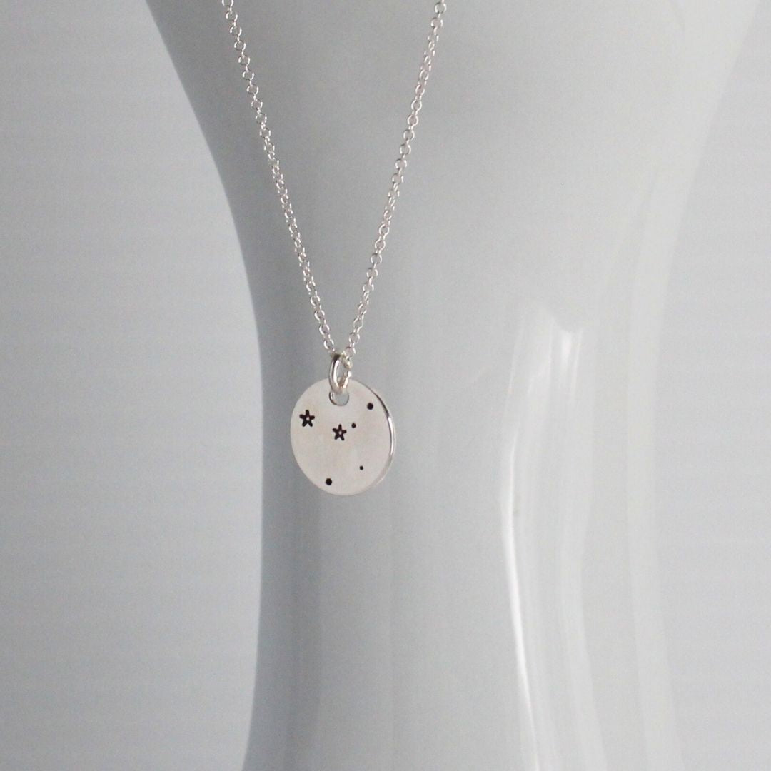 Constellation Pendant Necklace – Cancer Bella Love Drop