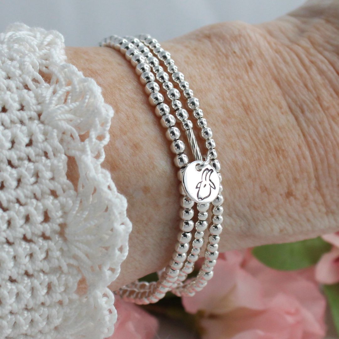 Capricorn Zodiac Sterling Silver Stacking Bracelet – Mia Love Drop