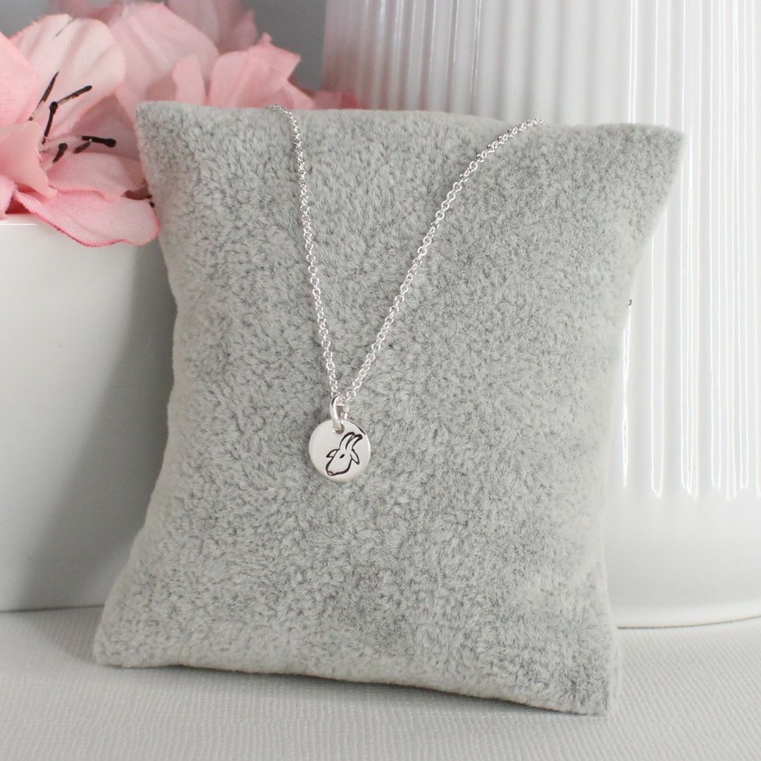 Zodiac Pendant Necklace - Capricorn Mia Love Drop