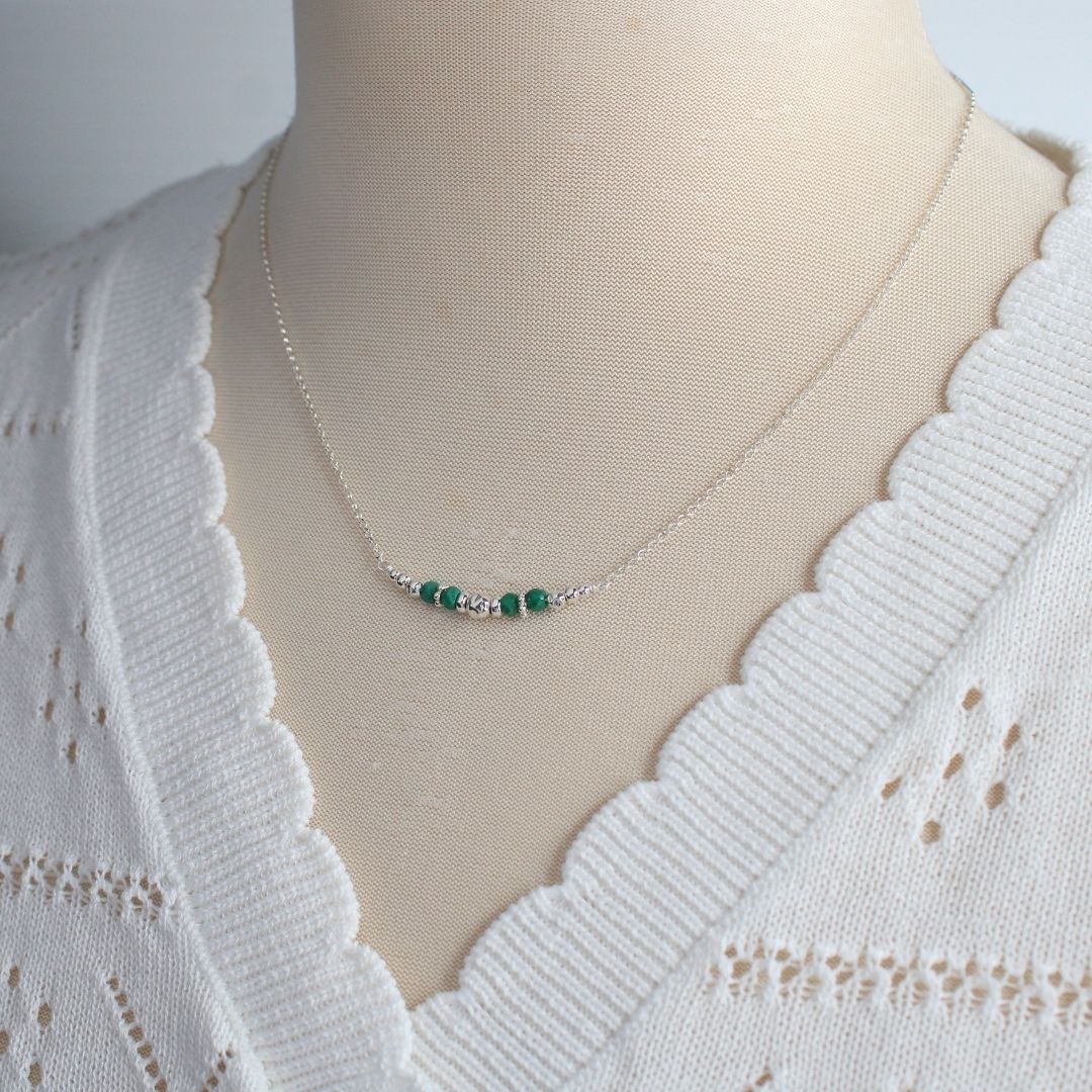 Emerald May Birthstone Necklace - Renewal