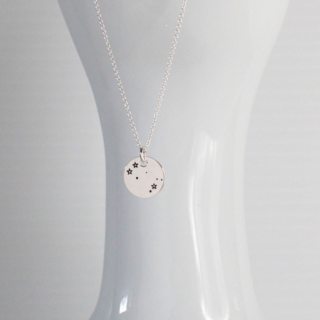 Constellation Pendant Necklace – Gemini Bella Love Drop