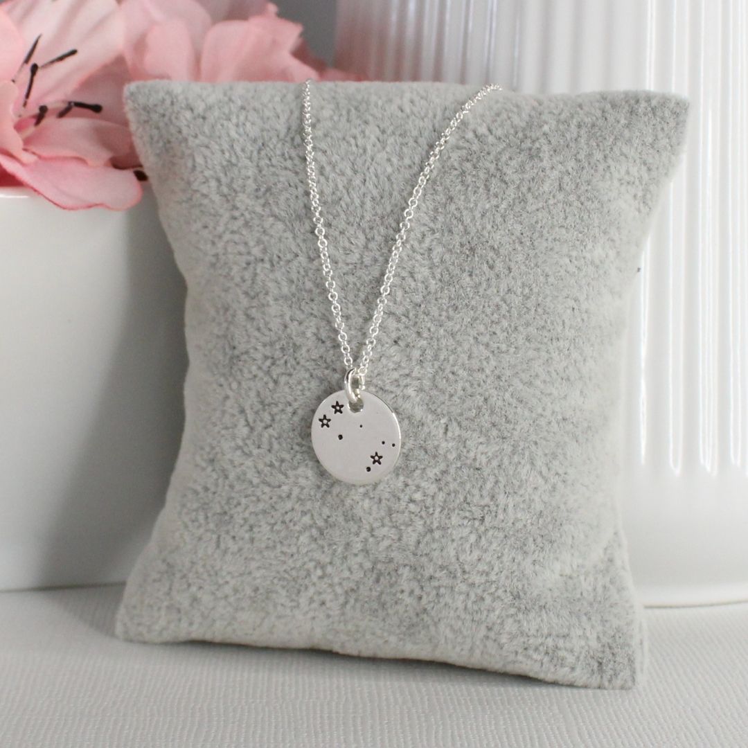 Constellation Pendant Necklace – Gemini Bella Love Drop