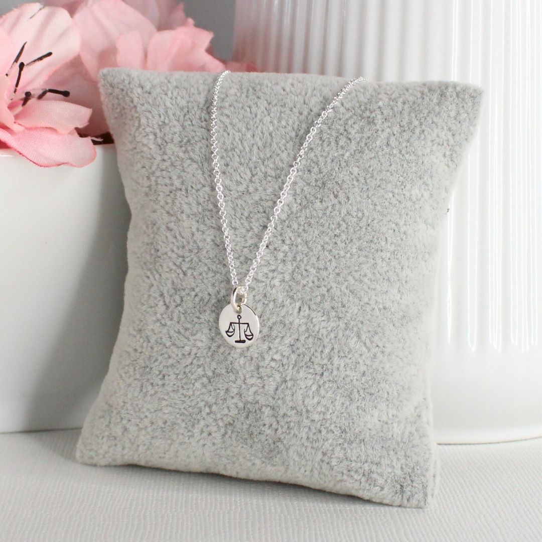 Zodiac Pendant Necklace - Libra Mia Love Drop