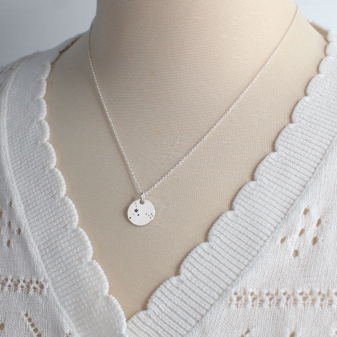 Constellation Pendant Necklace – Pisces Bella Love Drop