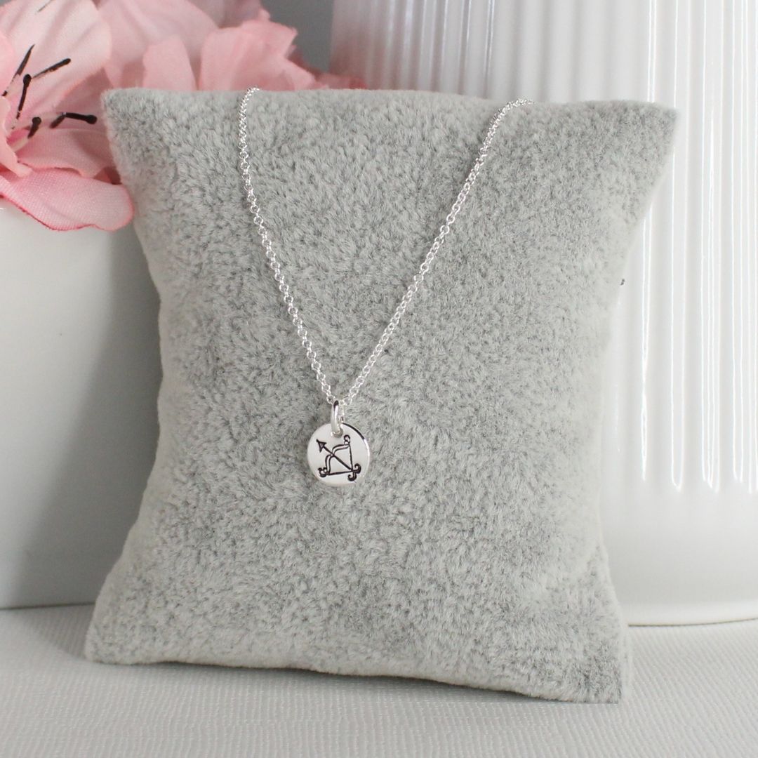 Zodiac Pendant Necklace - Sagittarius Mia Love Drop