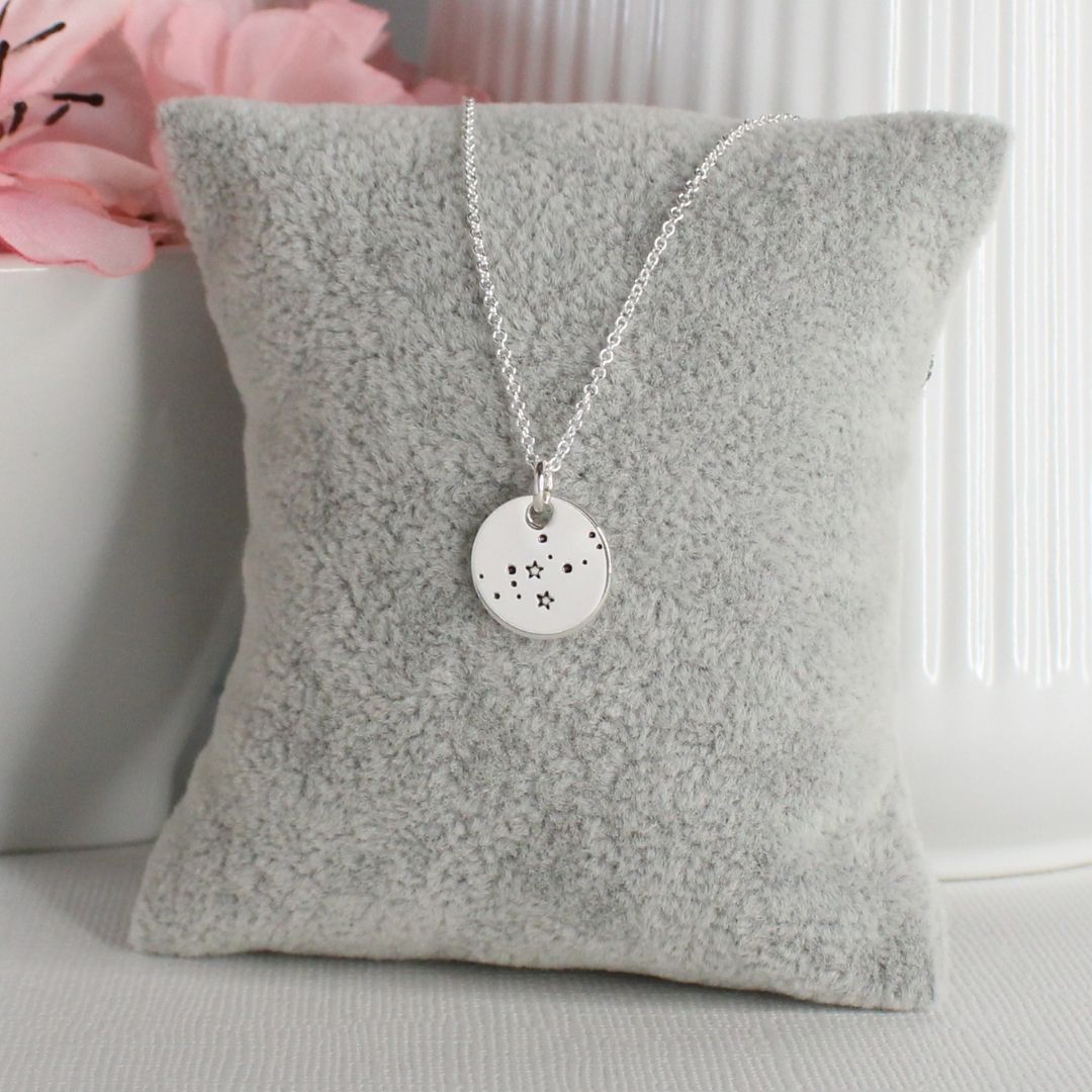 Constellation Pendant Necklace – Virgo Bella Love Drop