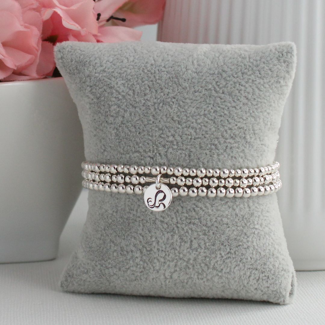 Virgo Zodiac Sterling Silver Stacking Bracelet – Mia Love Drop