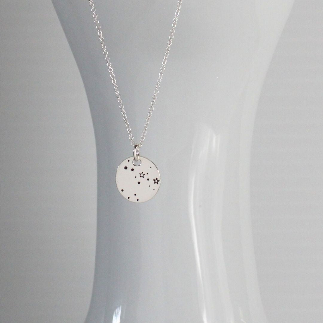 Constellation Pendant Necklace – Virgo Bella Love Drop