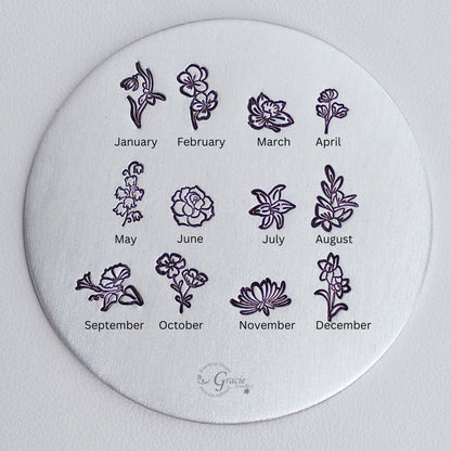 Bella Love Drop - Personalized Birth Flower Pendant Necklace