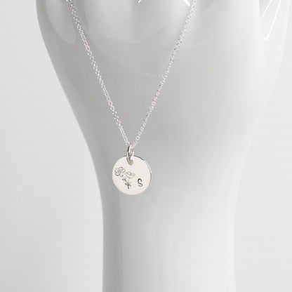 October Birth Flower Pendant Necklace – Cosmos Bella Love Drop