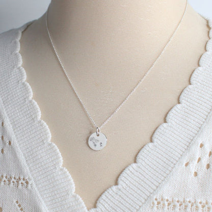 October Birth Flower Pendant Necklace – Cosmos Bella Love Drop