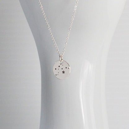 Constellation Pendant Necklace – Aquarius Bella Love Drop
