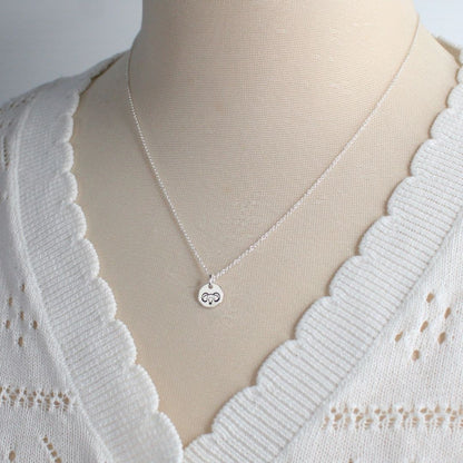 Zodiac Pendant Necklace - Aries Mia Love Drop