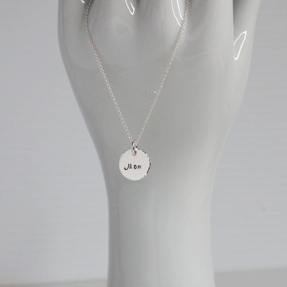 Personalized Mom Pendant Necklace