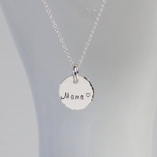 Personalized Mama Pendant Necklace