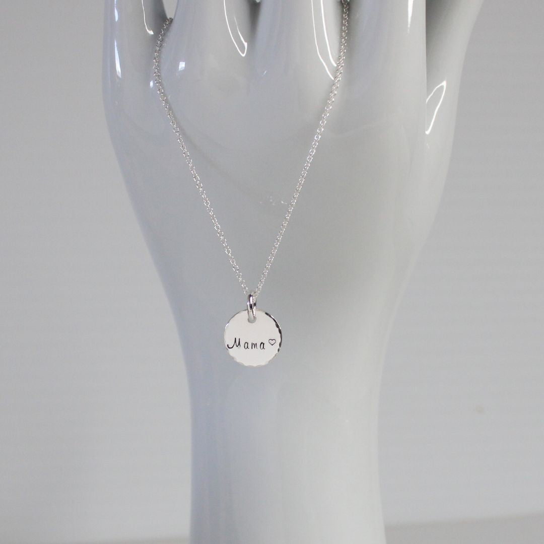 Personalized Mama Pendant Necklace