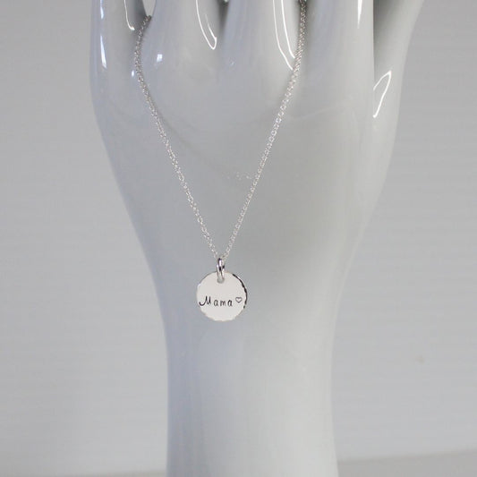 Personalized Mama Pendant Necklace