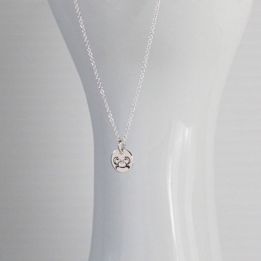 Zodiac Pendant Necklace - Cancer Mia Love Drop