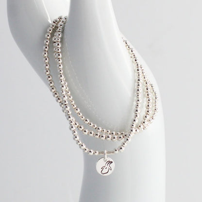 Capricorn Zodiac Sterling Silver Stacking Bracelet – Mia Love Drop