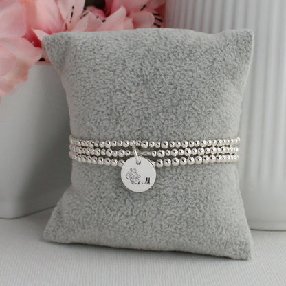 March Birth Flower Bracelet – Daffodil Bella Love Drop