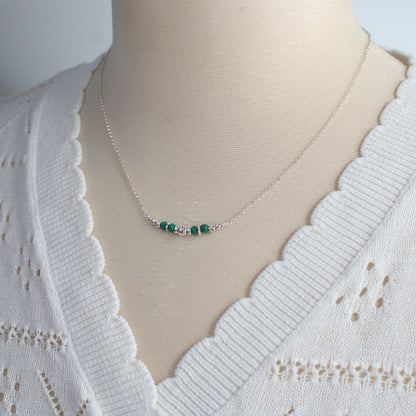 Emerald May Birthstone Necklace - Renewal
