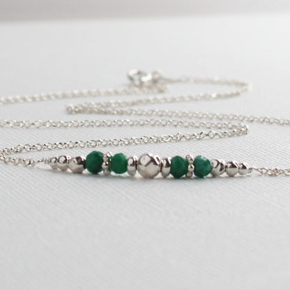 Emerald May Birthstone Necklace - Renewal