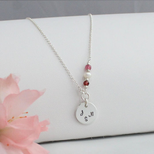 Bella Love Drop - Personalized Family Initial Pendant Necklace