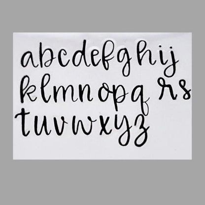 Hand Stamped Name Pendant Necklace - Eva Love Drop