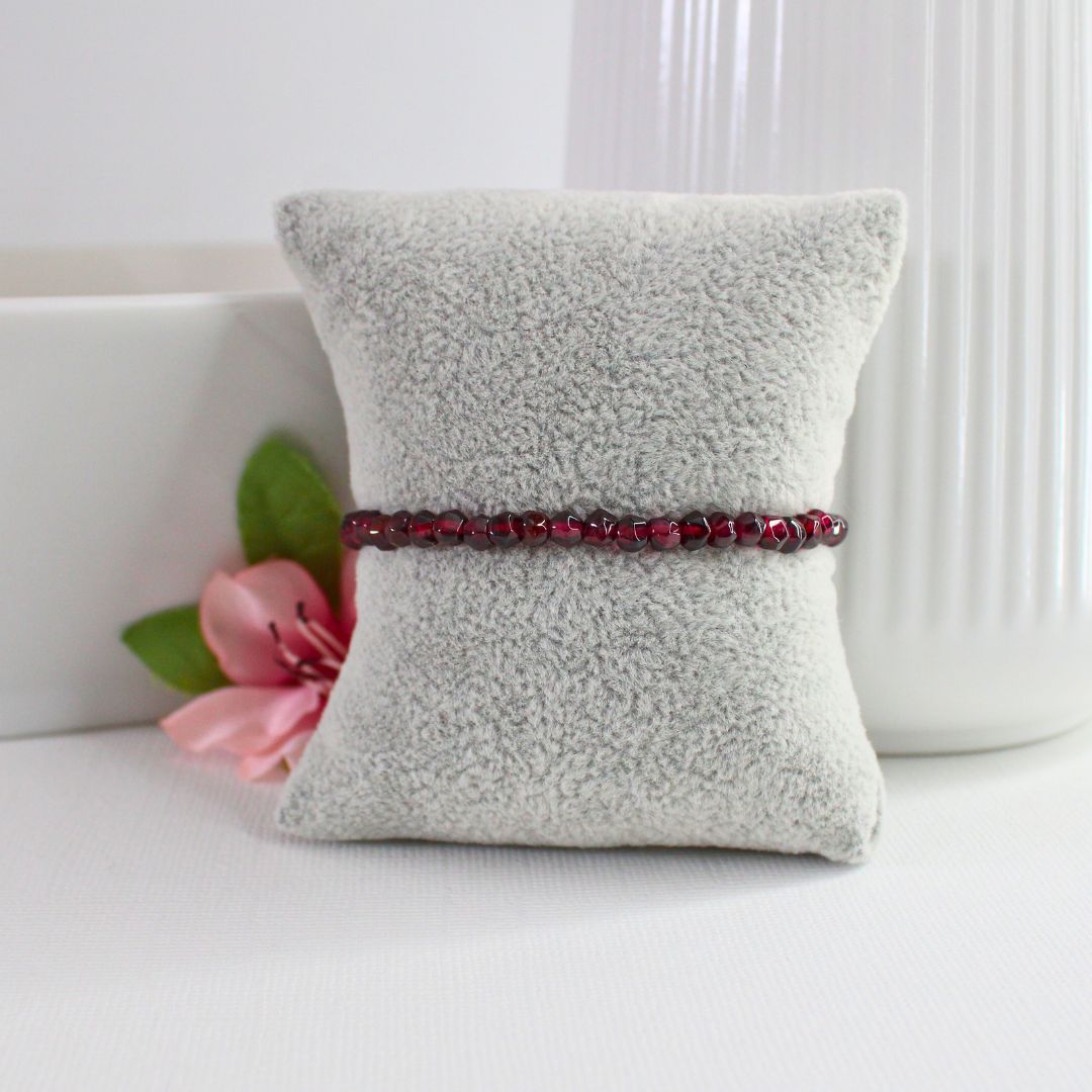 Rhodolite Garnet Bracelet - Pomegranate Kiss