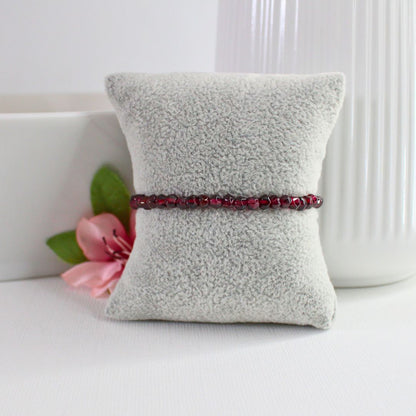 Rhodolite Garnet Bracelet - Pomegranate Kiss
