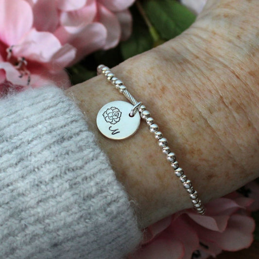 June Birth Flower Bracelet – Rose Bella Love Drop