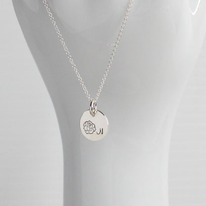 June Birth Flower Pendant Necklace – Rose Bella Love Drop