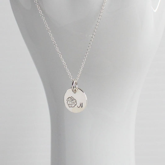 June Birth Flower Pendant Necklace – Rose Bella Love Drop