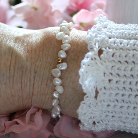 Keshi Pearl Bracelet - Summer Hill