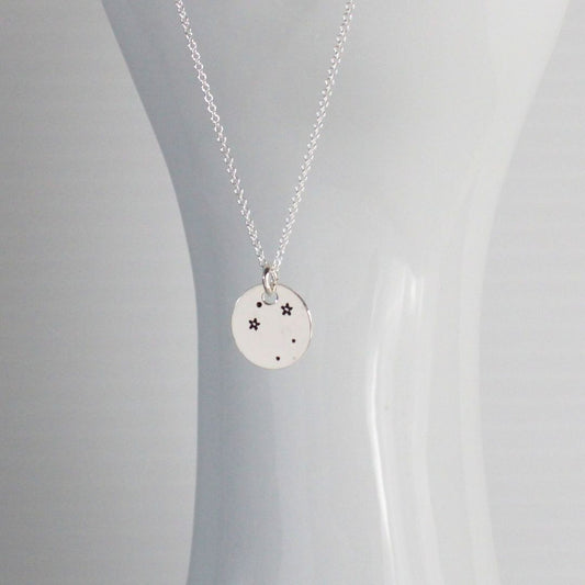 Constellation Pendant Necklace – Libra Bella Love Drop
