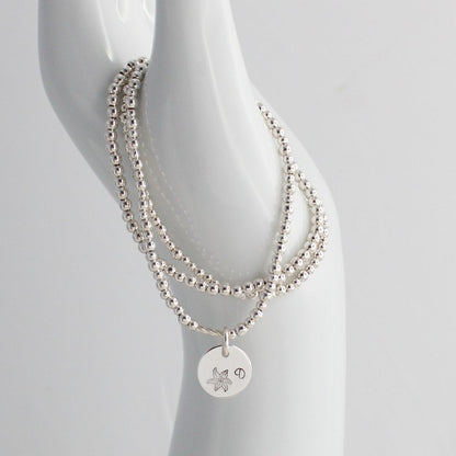 July Birth Flower Bracelet – Lily Bella Love Drop