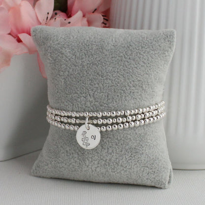 May Birth Flower Bracelet – Lily of the Valley Bella Love Drop