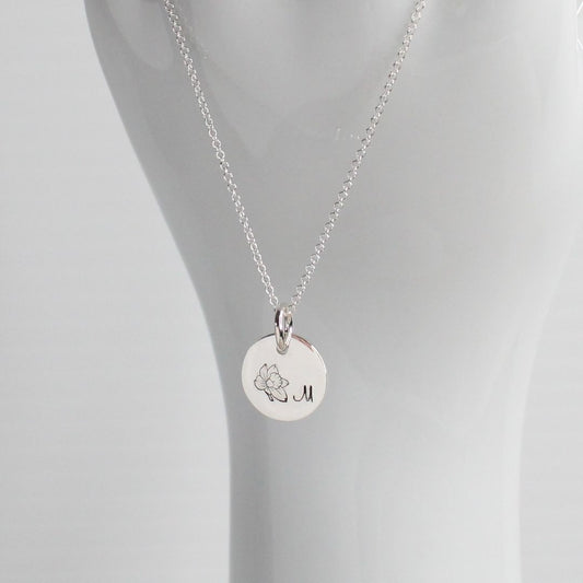 March Birth Flower Pendant Necklace – Daffodil Bella Love Drop