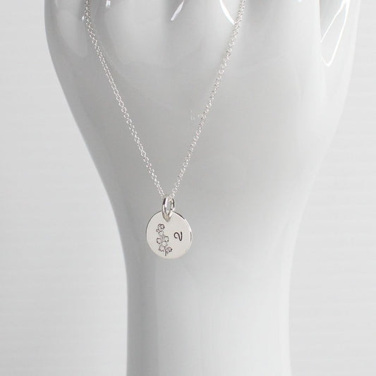 May Birth Flower Pendant Necklace – Lily of the Valley Bella Love Drop