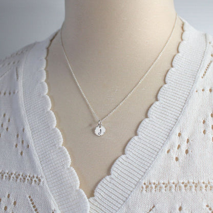 Mia Love Drop - Personalize Initial Pendant Necklace
