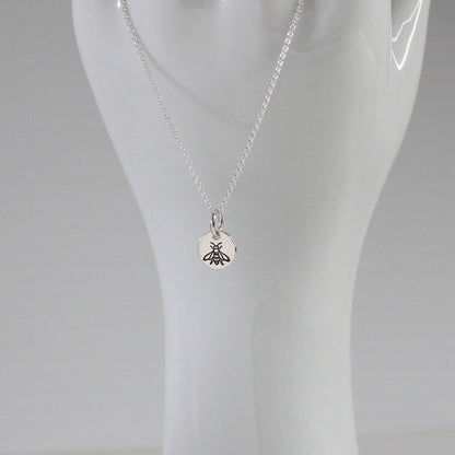 Mia Love Drop - Personalized Queen Bee Pendant Necklace