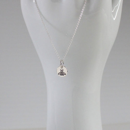 Mia Love Drop - Personalized Queen Bee Pendant Necklace